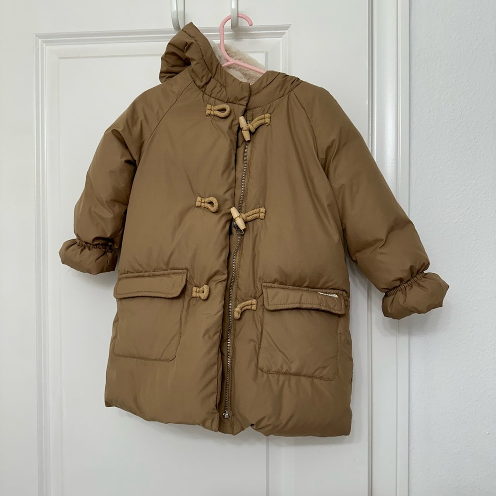 Zara baby puffer jacket 3-4 years old